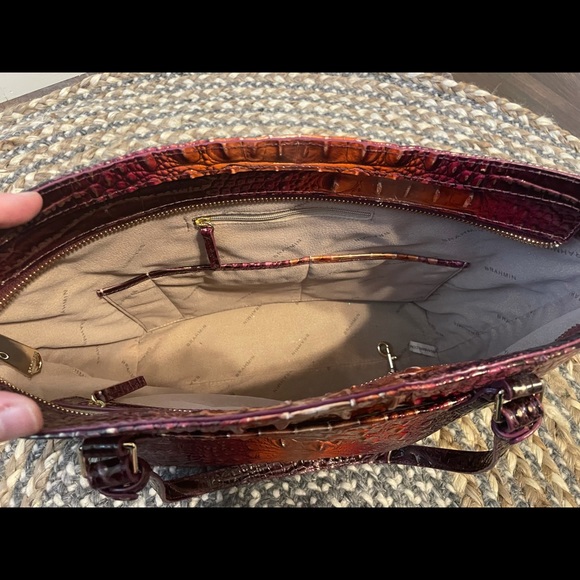 Sunset Ombré Brahmin Tote - Picture 3 of 6